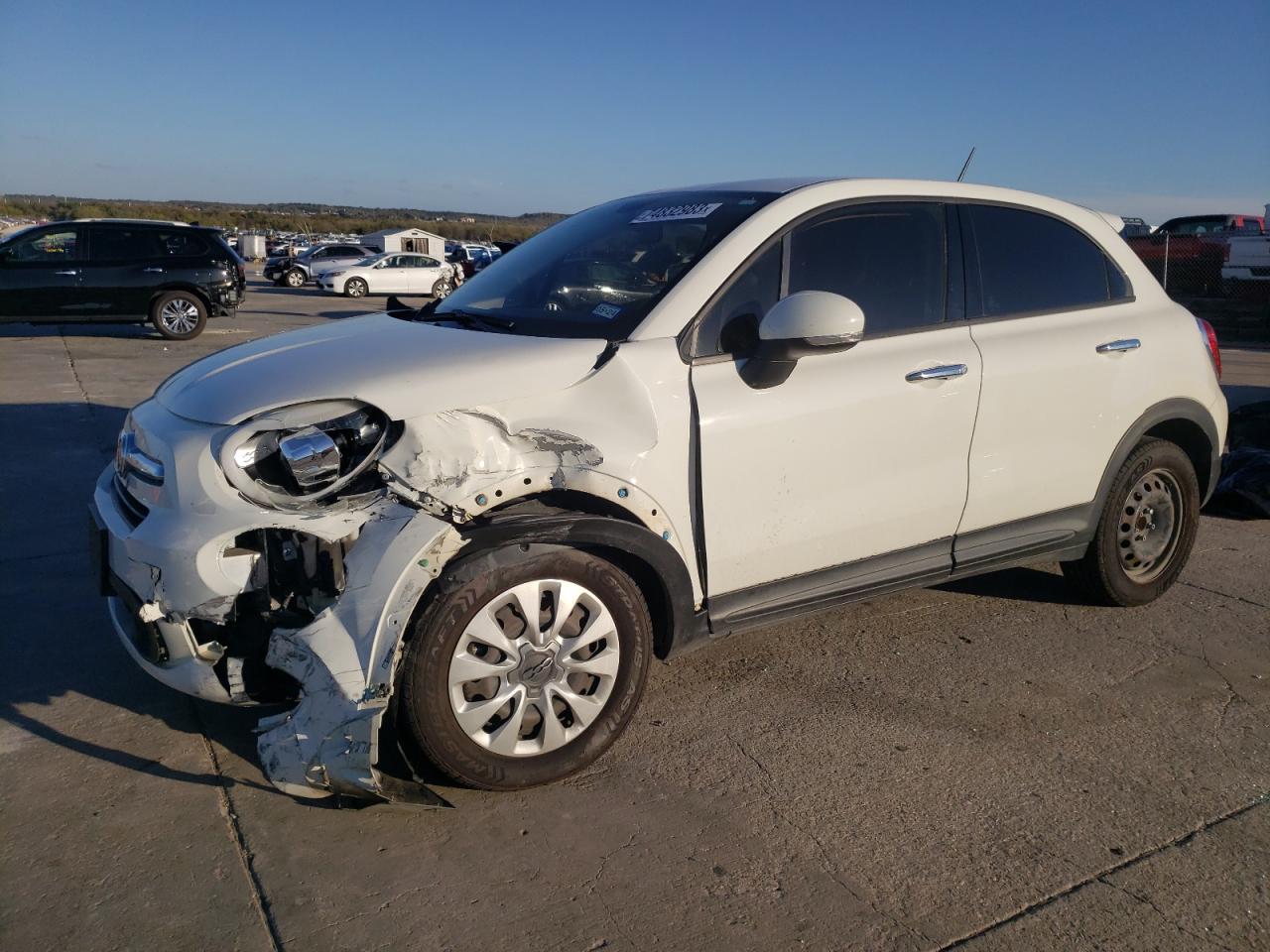 Image 1 of 2018 FIAT 500X POP 2018 with VIN ZFBCFXAB1JP668471