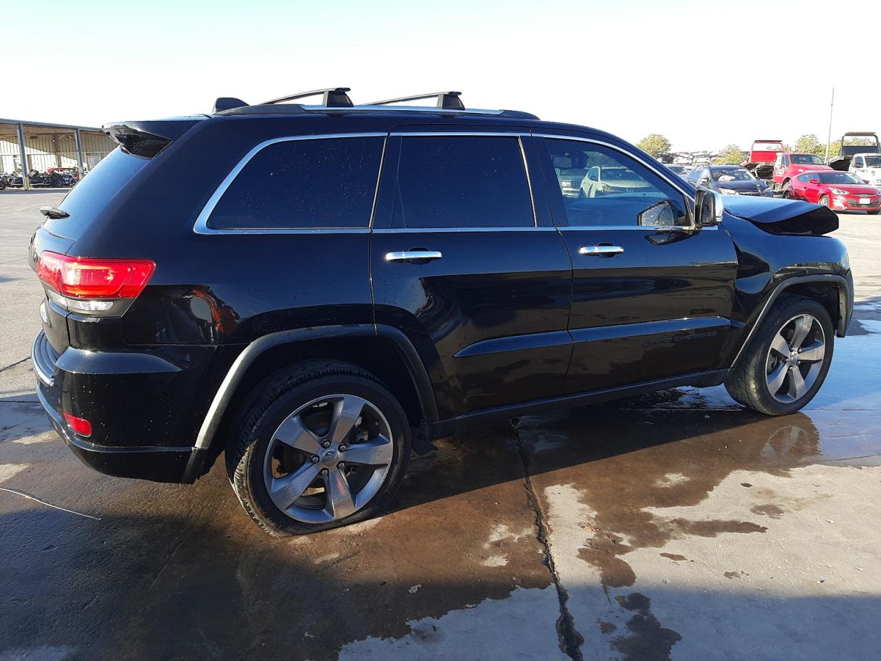 Image 3 of 2014 JEEP GRAND CHEROKEE LIMITED 2014 with VIN 1C4RJEBG4EC185347