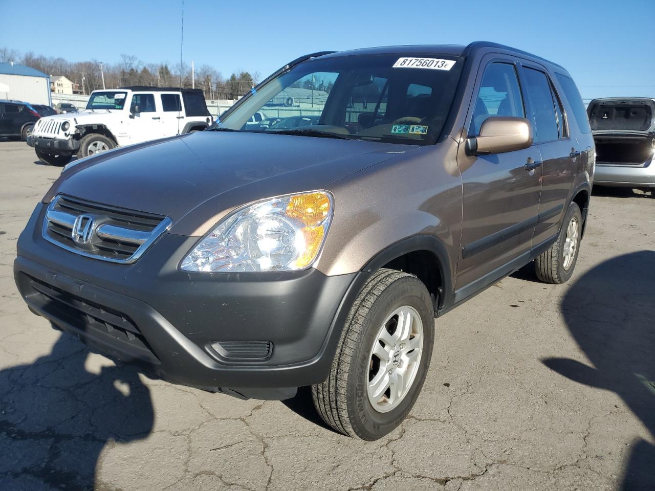 Изображение 1 2002 HONDA CR-V EX 2002 с VIN JHLRD78862C001110