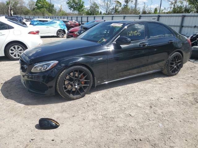 Image 1 of 2016 MERCEDES-BENZ C 450 4MATIC AMG 2016 with VIN 55SWF6EB6GU144099