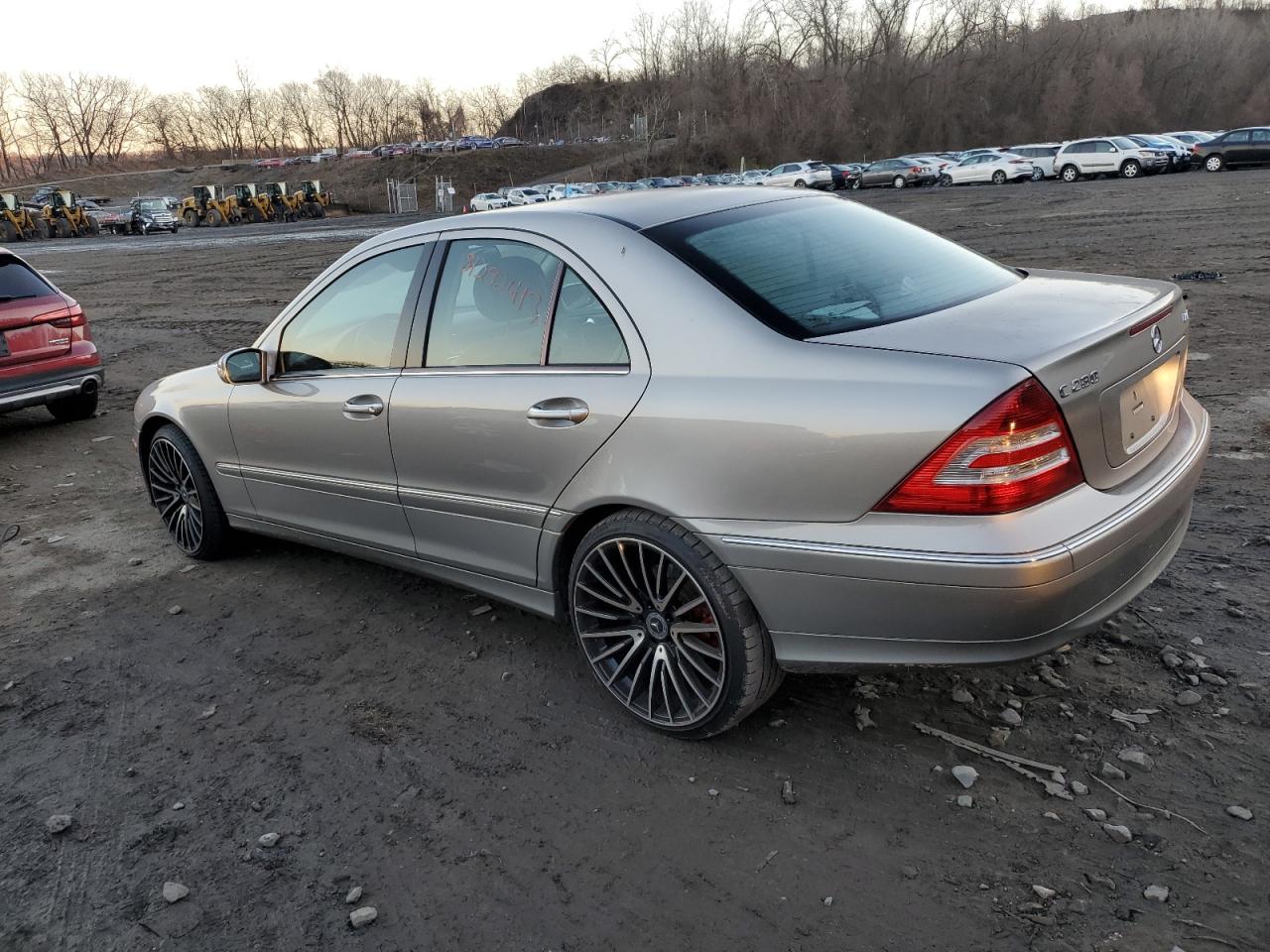 Image 2 of 2007 MERCEDES-BENZ C 280 4MATIC 2007 with VIN WDBRF92H07F915286