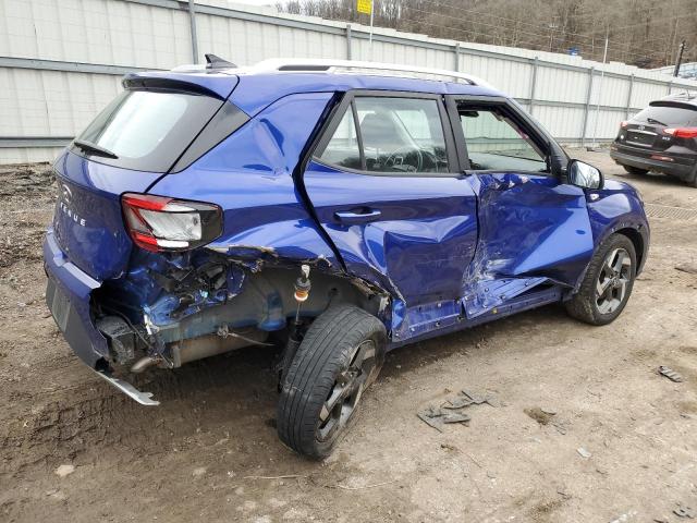 Image 3 of 2022 HYUNDAI VENUE SEL 2022 with VIN KMHRC8A39NU134250