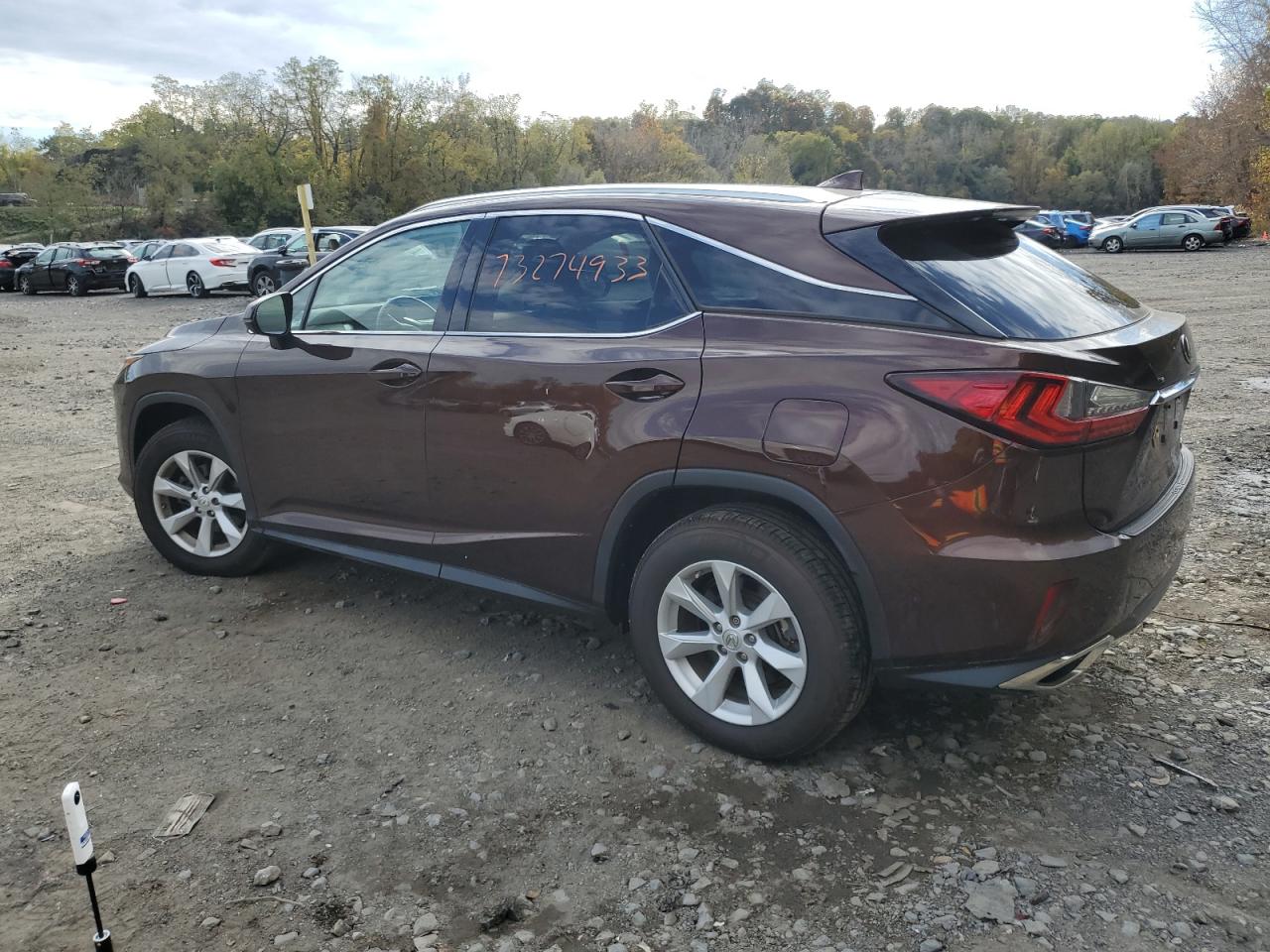 Image 2 of 2017 LEXUS RX 350 BASE 2017 with VIN 2T2BZMCA3HC090090
