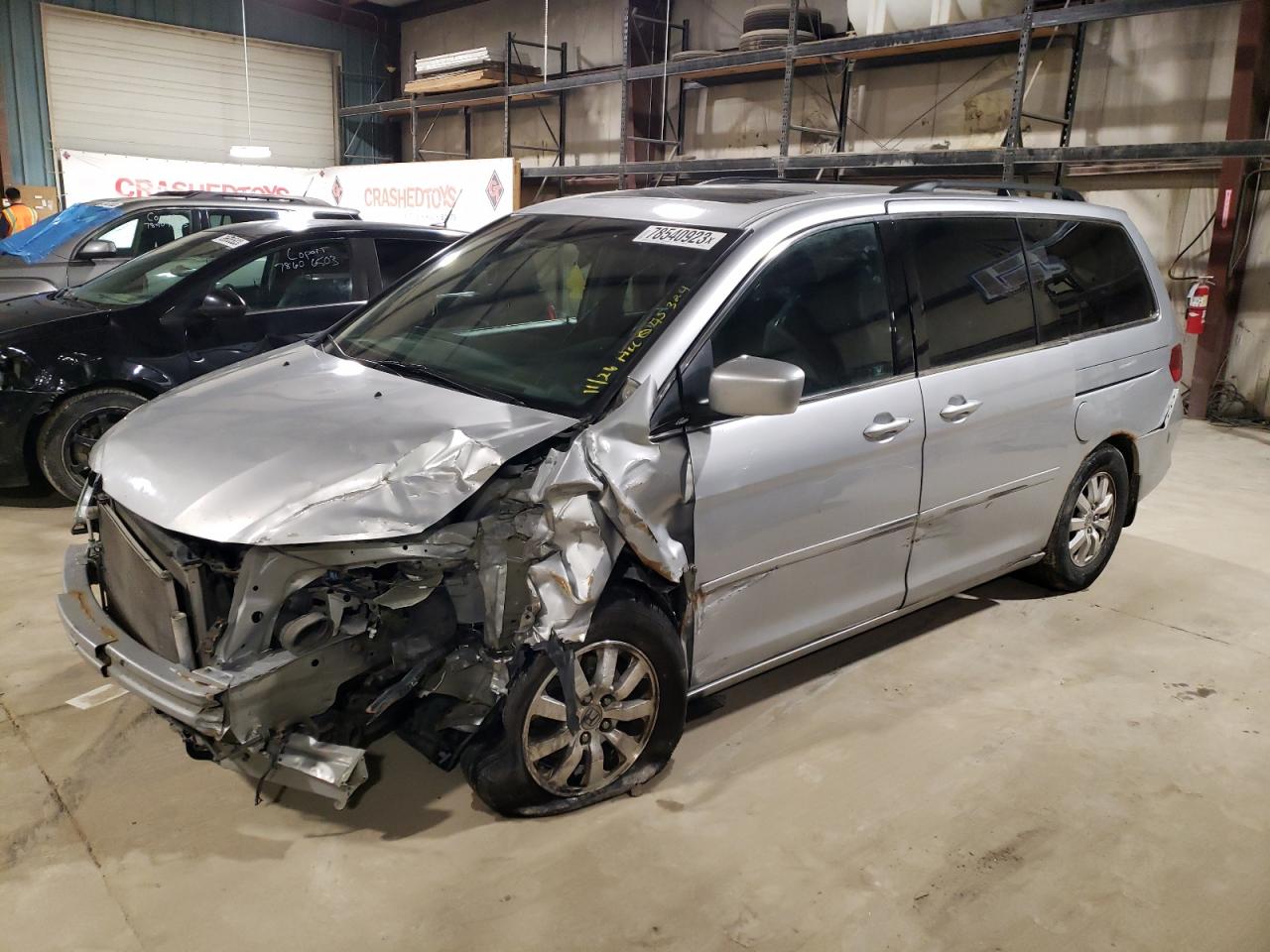 Image 1 of 2010 HONDA ODYSSEY EXL 2010 with VIN 5FNRL3H62AB045324