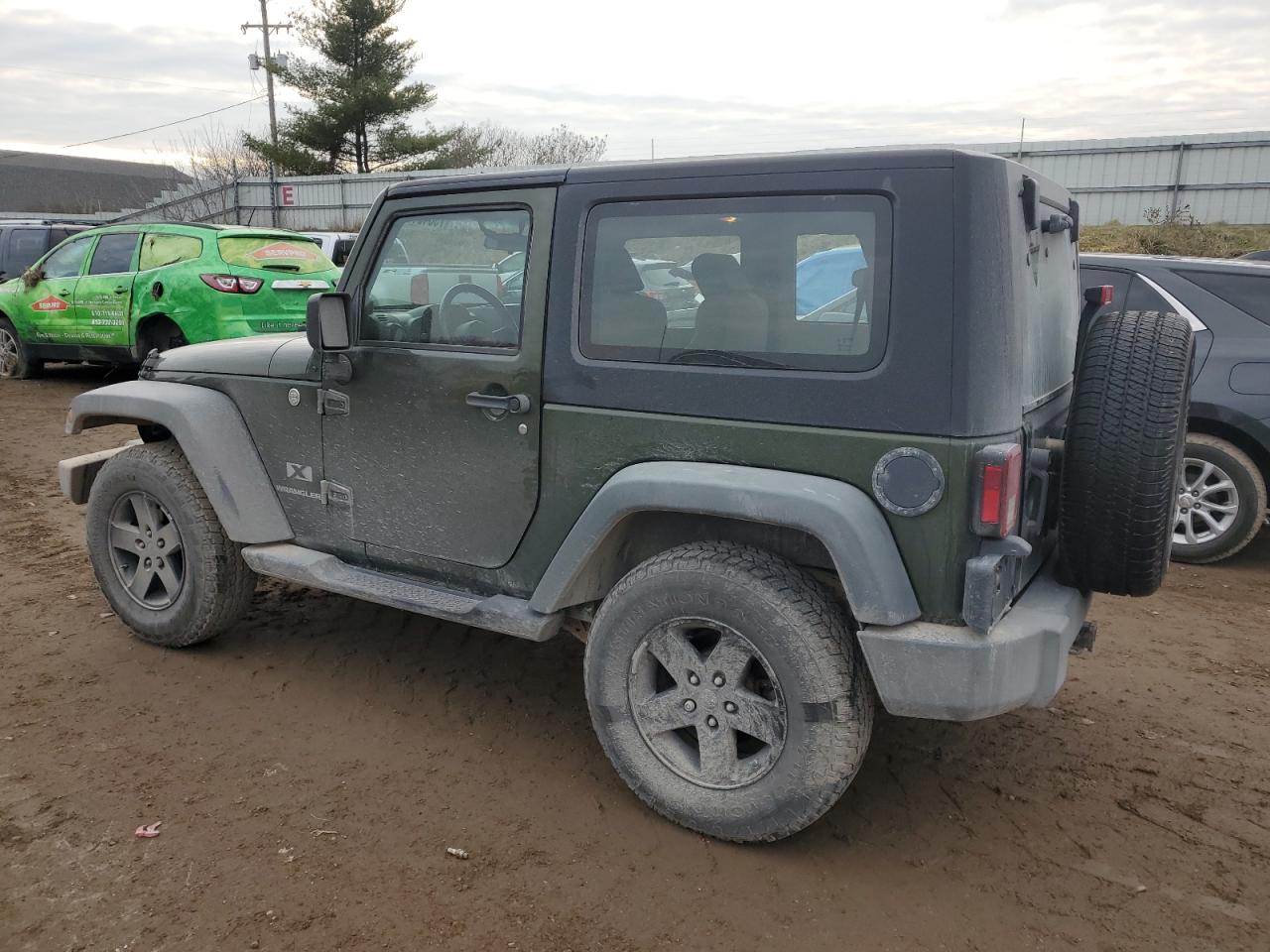 Image 2 of 2008 JEEP WRANGLER X 2008 with VIN 1J4FA24188L593648