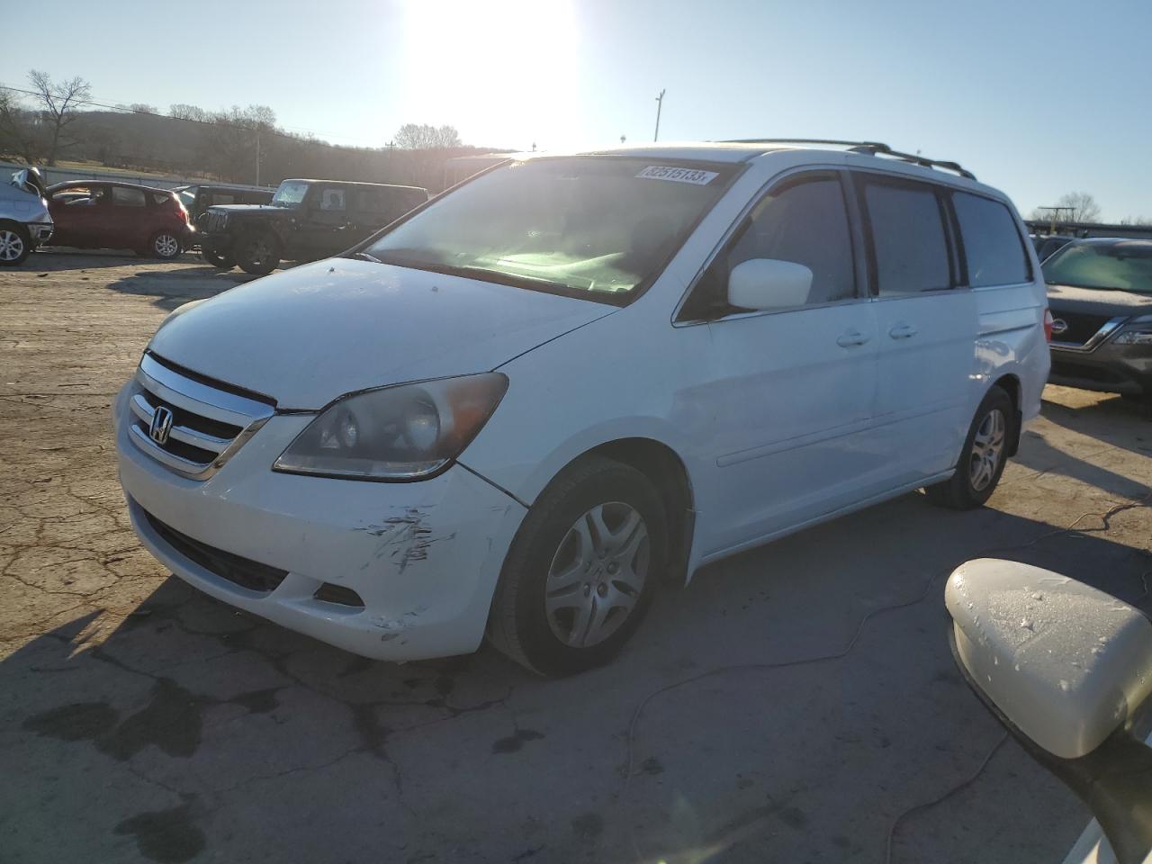 Image 1 of 2007 HONDA ODYSSEY EXL 2007 with VIN 5FNRL38707B108695