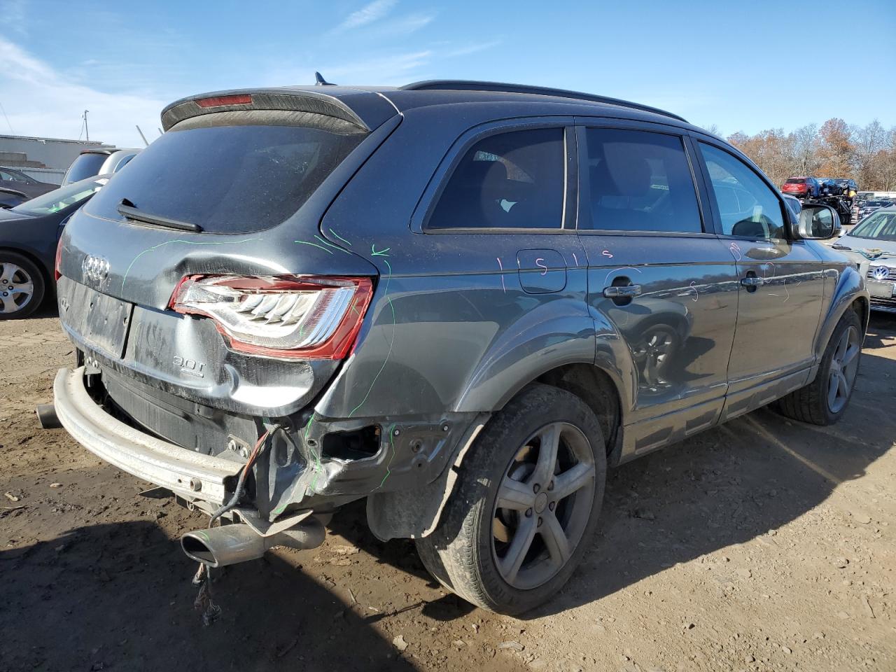 Obraz 3 z 2015 AUDI Q7 PREMIUM PLUS 2015 z VIN WA1LGAFE0FD028118