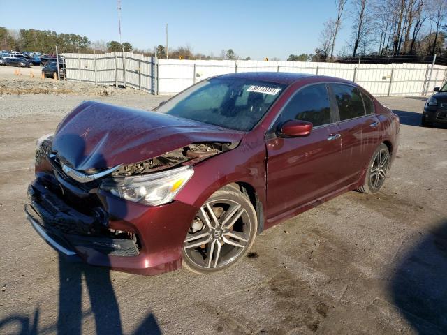 Image 1 of 2017 HONDA ACCORD SPORT 2017 with VIN 1HGCR2F59HA287881