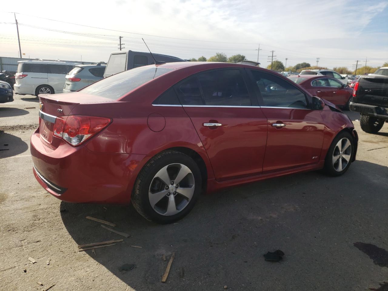 Image 3 of 2011 CHEVROLET CRUZE LTZ 2011 with VIN 1G1PH5S91B7261110