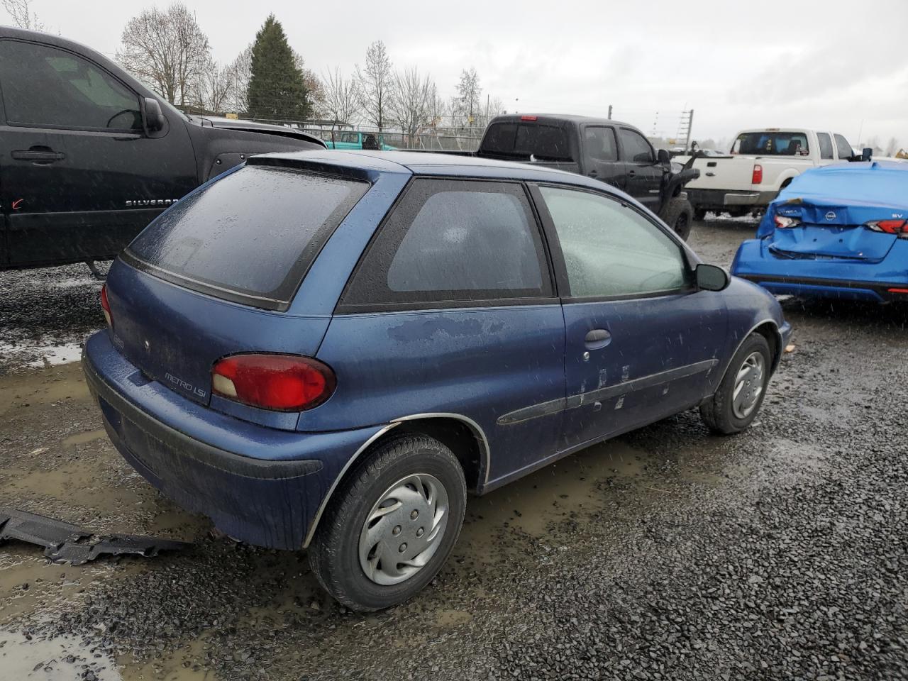 Изображение 3 1997 GEO METRO LSI 1997 с VIN 2C1MR2295V6707198