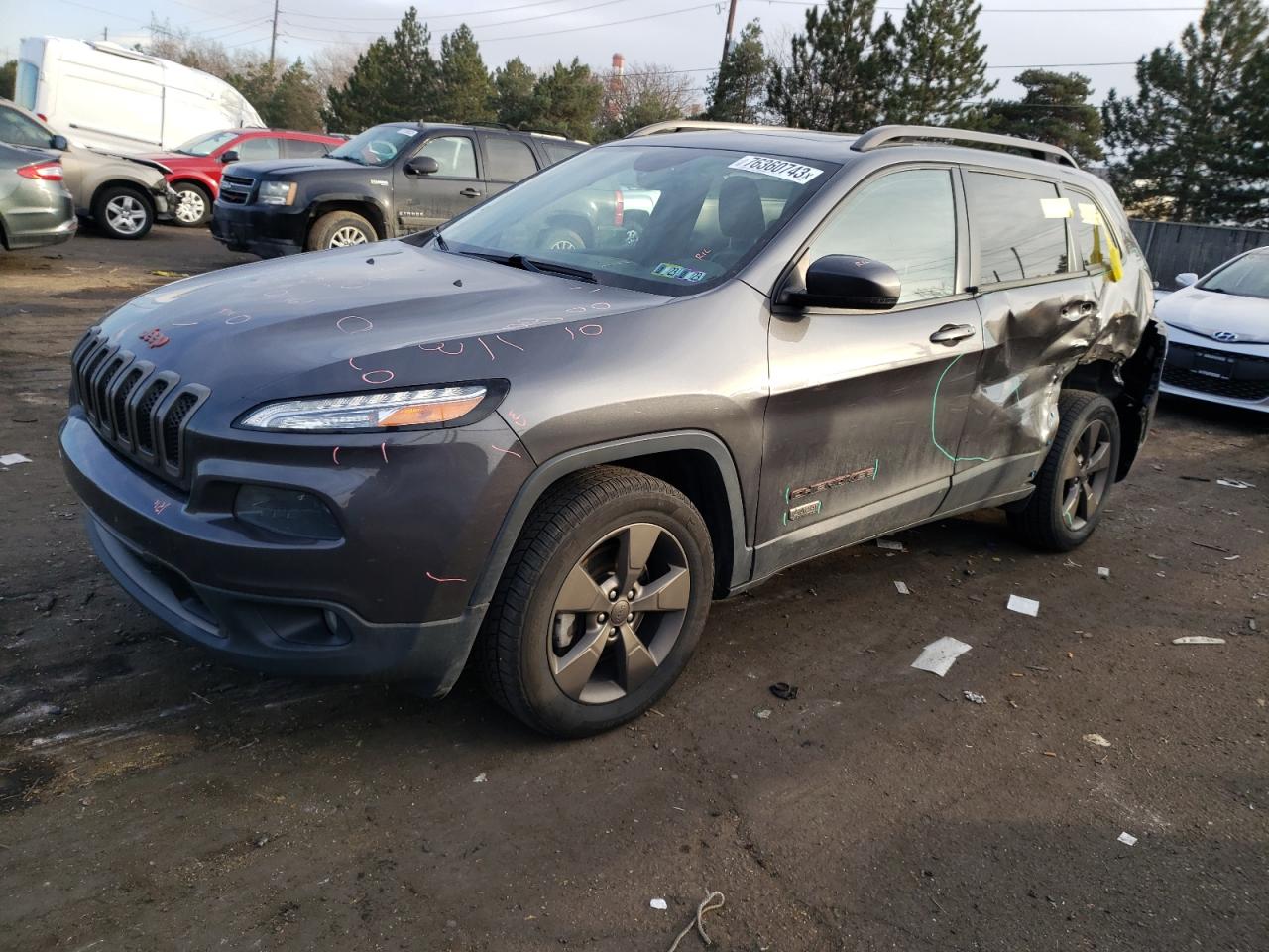Image 1 of 2017 JEEP CHEROKEE LATITUDE 2017 with VIN 1C4PJMCS2HW503604