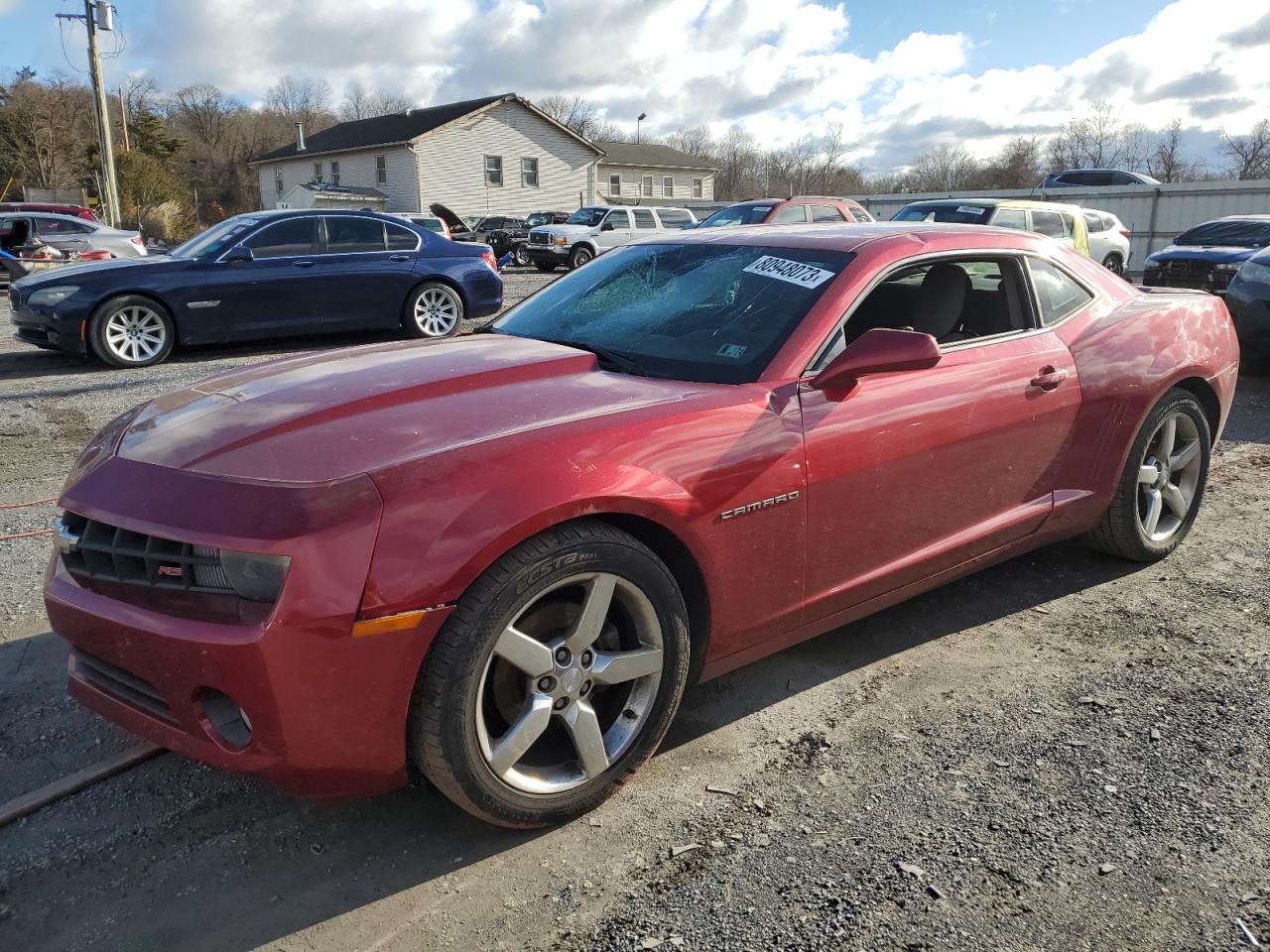Obraz 1 z 2012 CHEVROLET CAMARO LT 2012 z VIN 2G1FB1E39C9178229