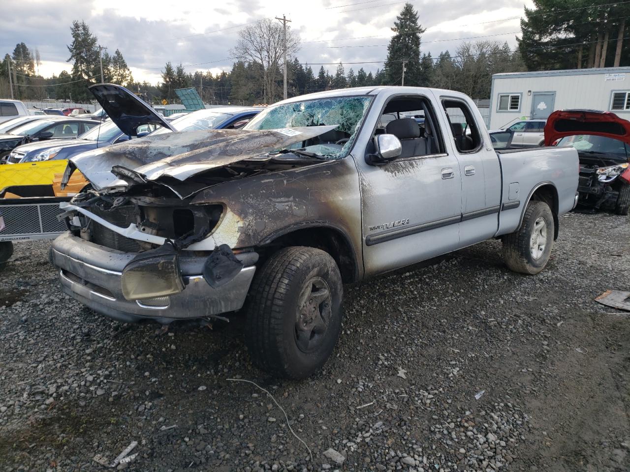 Image 1 of 2000 TOYOTA TUNDRA ACCESS CAB 2000 with VIN 5TBRT3413YS047818
