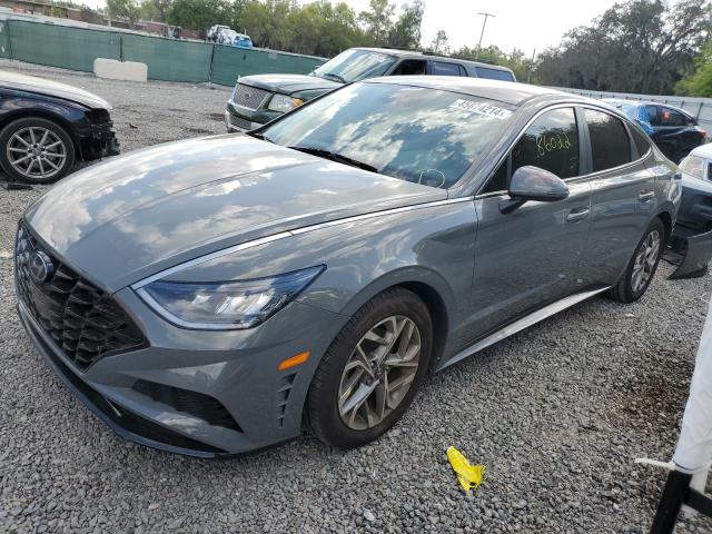 Image 1 of 2021 HYUNDAI SONATA SEL 2021 with VIN 5NPEL4JA3MH111940