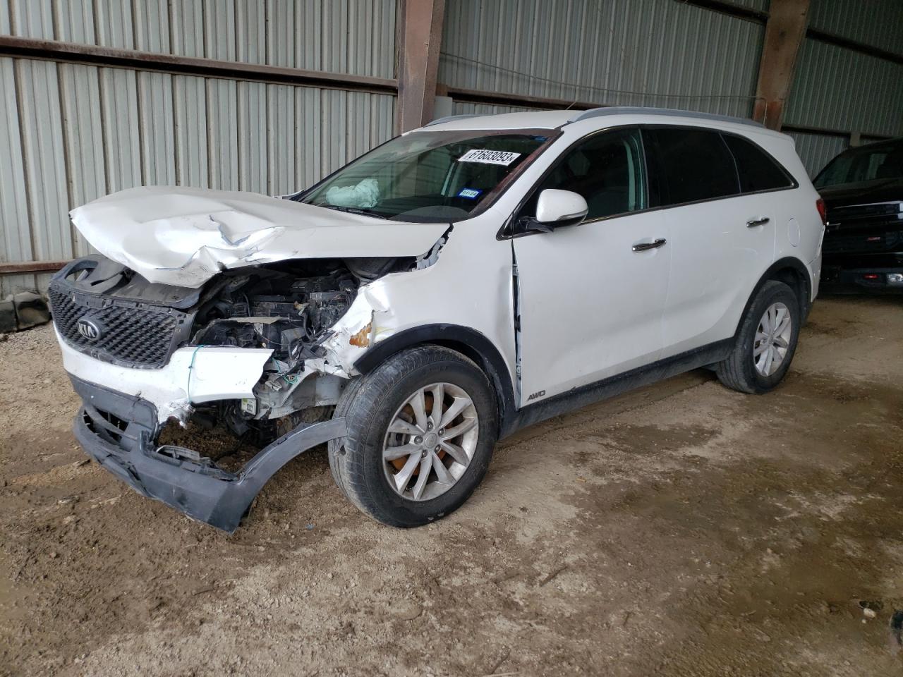 Изображение 1 2016 KIA SORENTO LX 2016 с VIN 5XYPGDA37GG176090