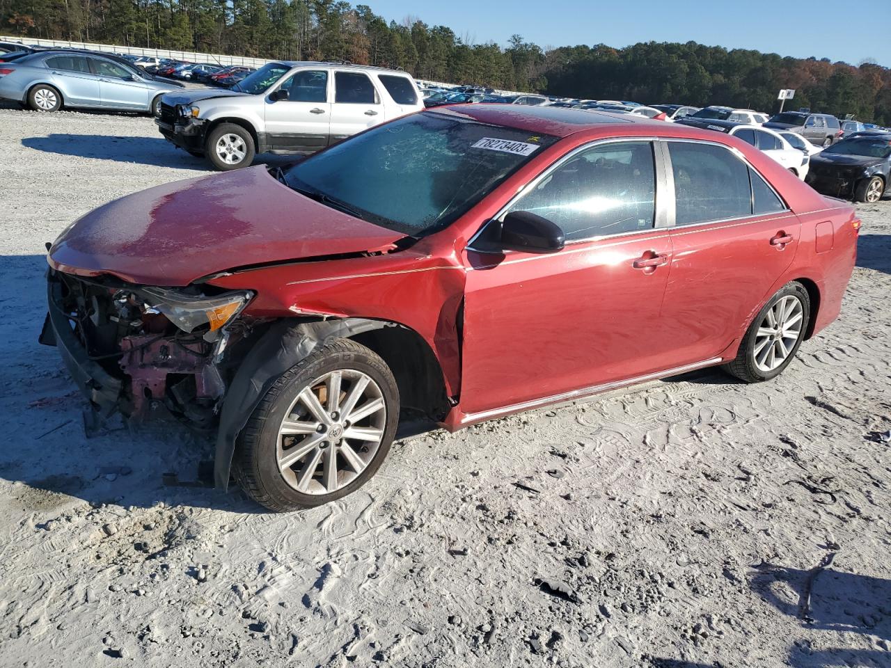Image 1 of 2012 TOYOTA CAMRY BASE 2012 with VIN 4T1BF1FK4CU546556