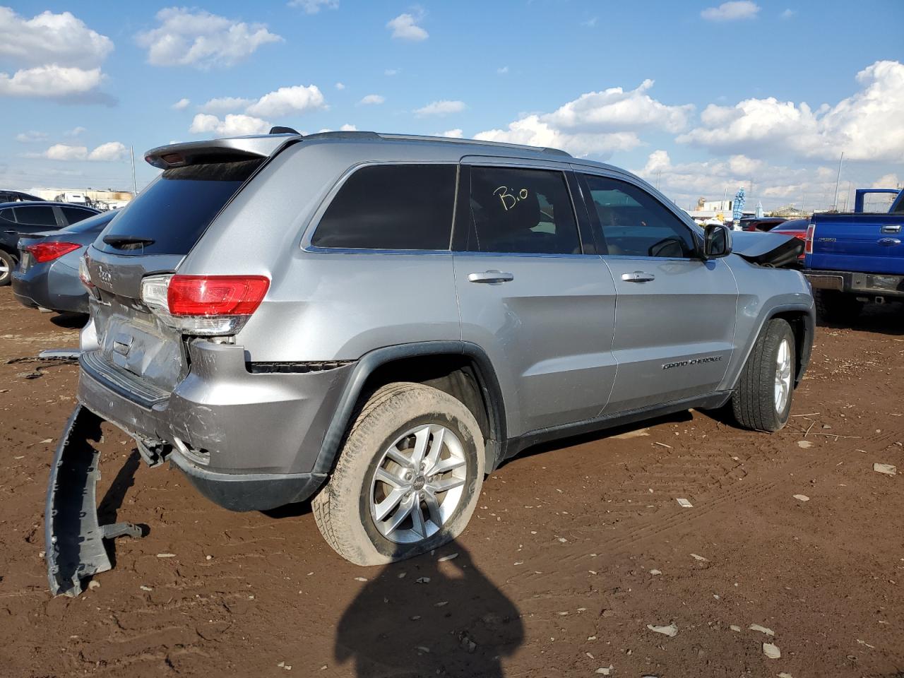 Image 3 of 2017 JEEP GRAND CHEROKEE LAREDO 2017 with VIN 1C4RJEAG9HC788963