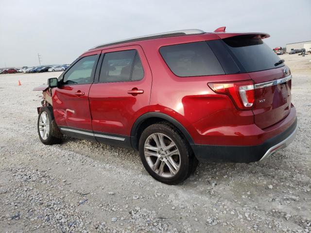 Image 2 of 2016 FORD EXPLORER XLT 2016 with VIN 1FM5K7D86GGD12426