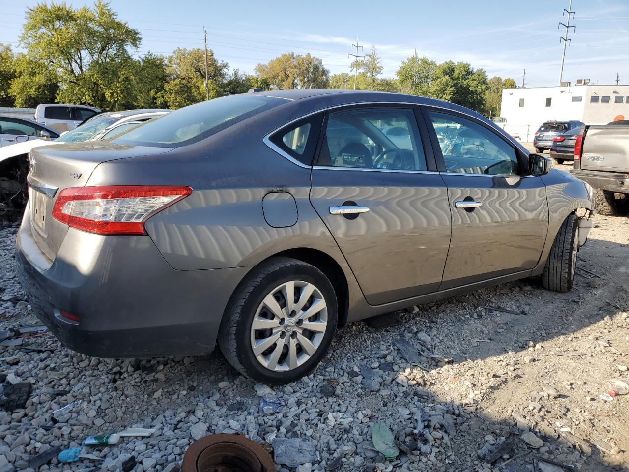 Image 3 of 2015 NISSAN SENTRA S 2015 with VIN 3N1AB7AP5FL655885