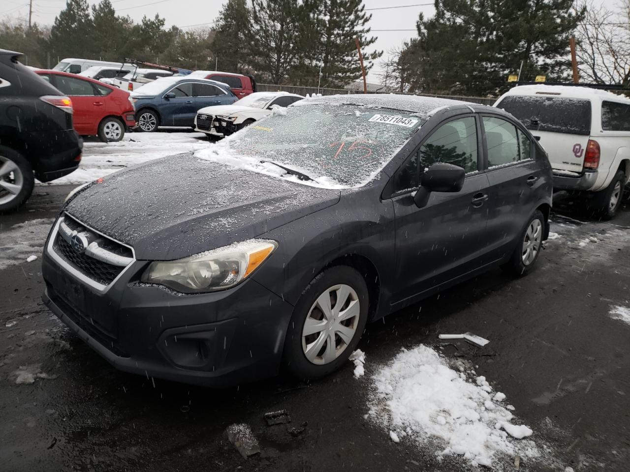 Изображение 1 2012 SUBARU IMPREZA  2012 с VIN JF1GJAA66CH012914