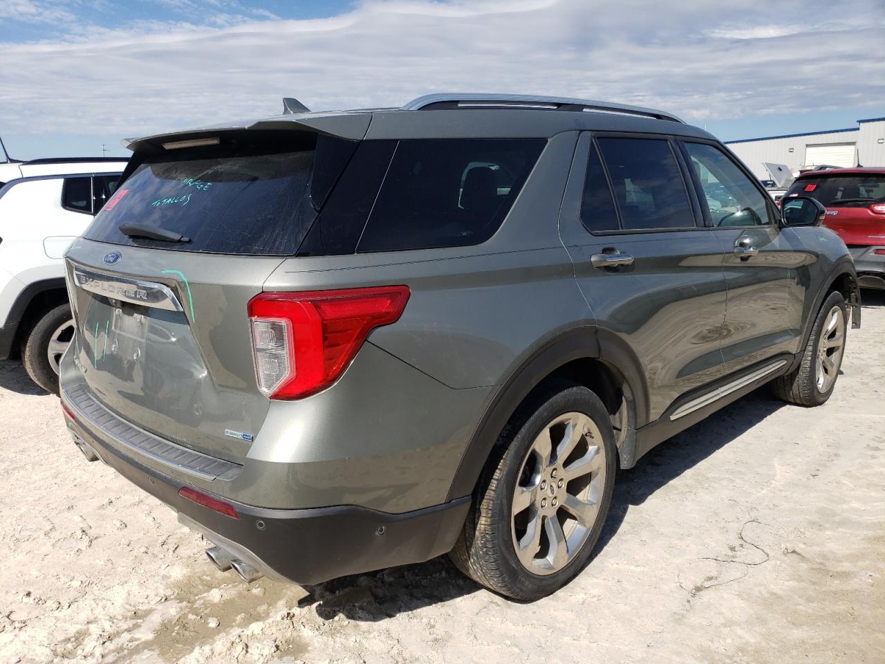 Изображение 3 2020 FORD EXPLORER PLATINUM 2020 с VIN 1FM5K8HC2LGB92705