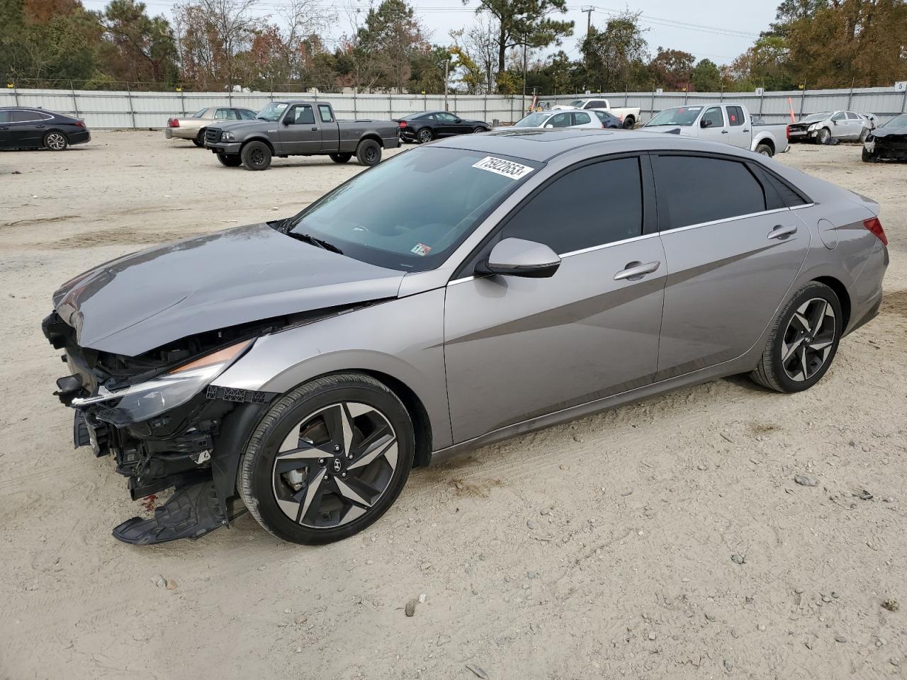 Obraz 1 z 2023 HYUNDAI ELANTRA LIMITED 2023 z VIN KMHLP4AG5PU462841