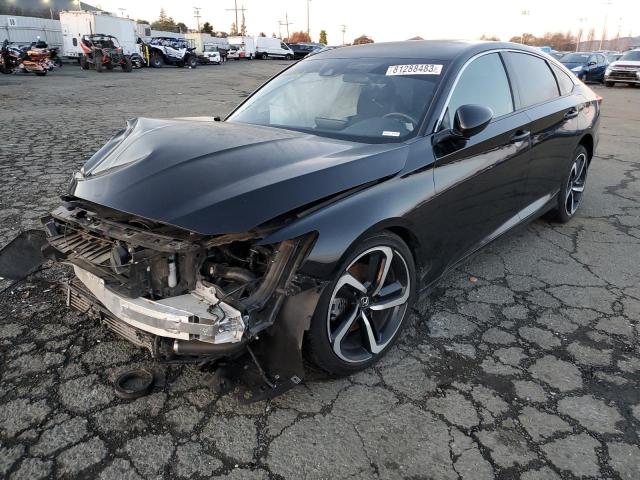 Image 1 of 2019 HONDA ACCORD SPORT 2019 with VIN 1HGCV1F35KA113558
