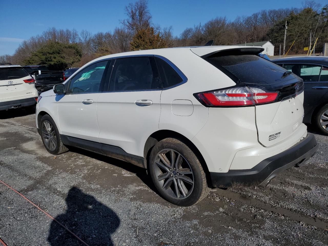 Image 2 of 2020 FORD EDGE TITANIUM 2020 with VIN 2FMPK4K97LBB09338