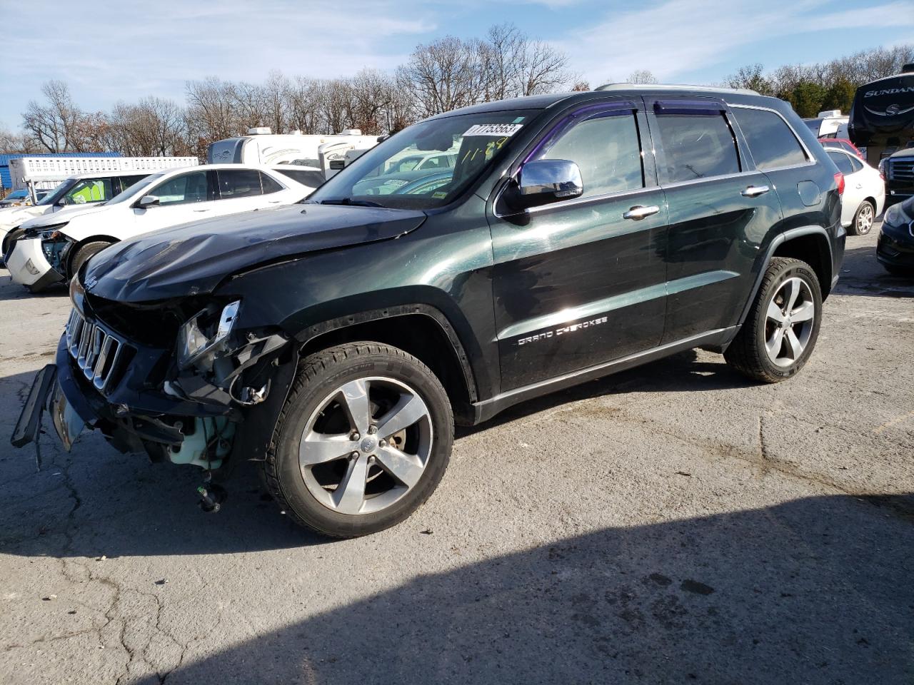 Image 1 of 2014 JEEP GRAND CHEROKEE LIMITED 2014 with VIN 1C4RJFBG4EC297541