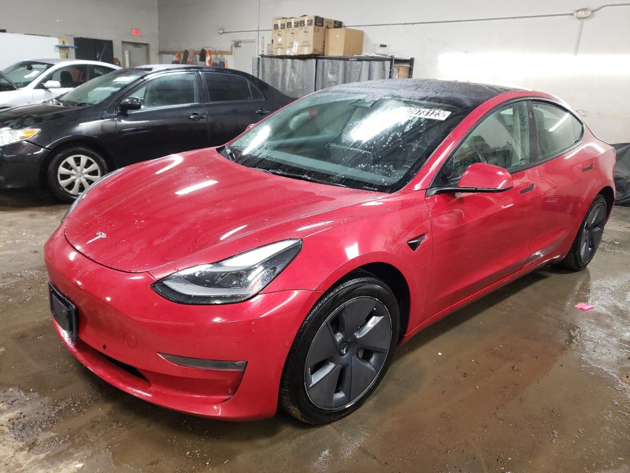 Изображение 1 2022 TESLA MODEL 3  2022 с VIN 5YJ3E1EB2NF186907