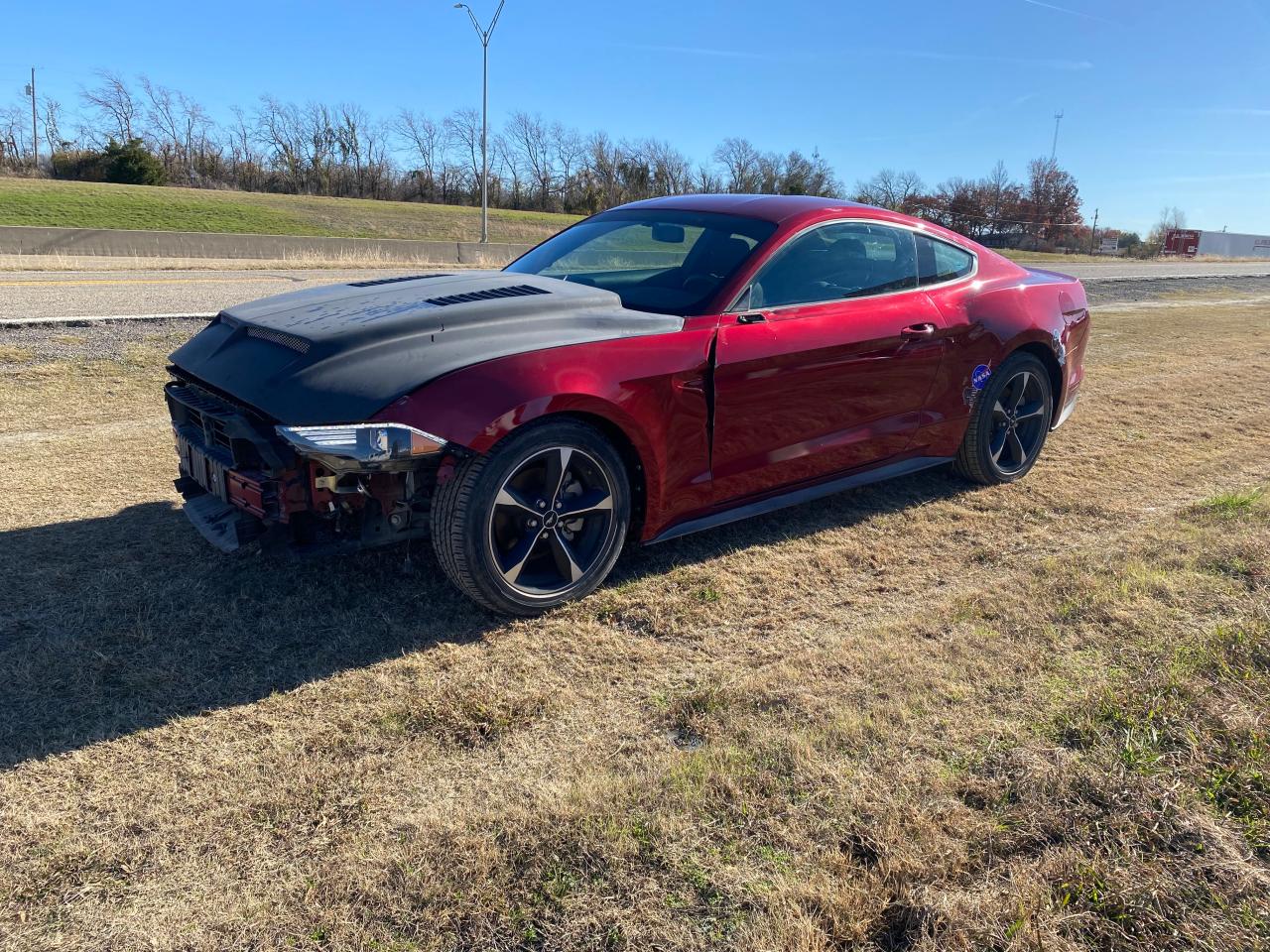 Image 2 of 2019 FORD MUSTANG  2019 with VIN 1FA6P8TH8K5197629