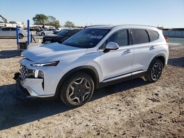 Image 1 of 2021 HYUNDAI SANTA FE LIMITED 2021 with VIN 5NMS44AL3MH316009