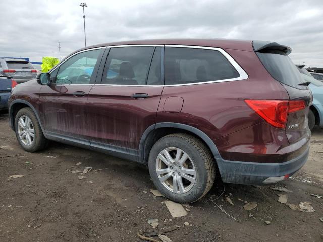 Image 2 of 2016 HONDA PILOT LX 2016 with VIN 5FNYF6H1XGB052815