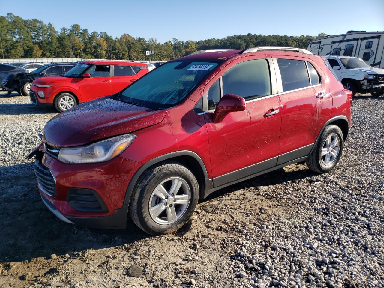 Obraz 1 z 2019 CHEVROLET TRAX 1LT 2019 z VIN 3GNCJLSB1KL241220