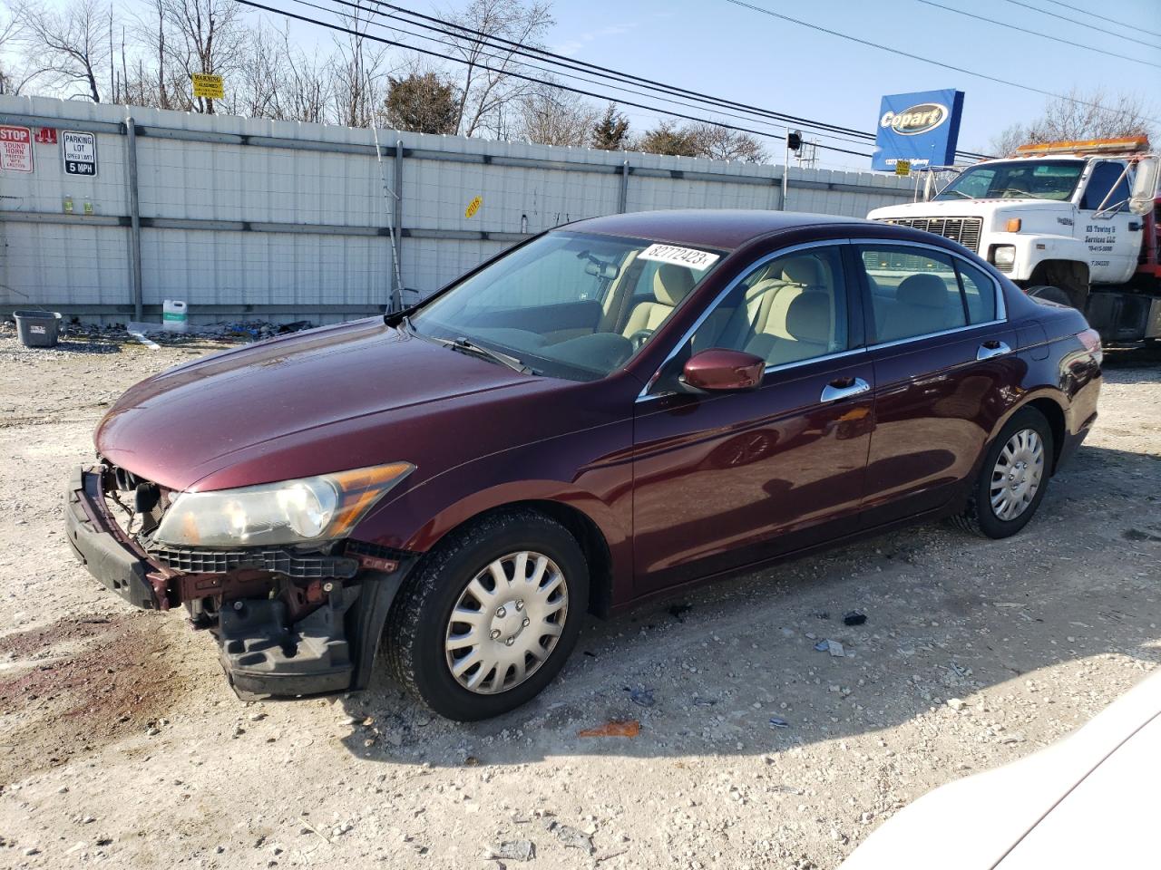 Image 1 of 2011 HONDA ACCORD LX 2011 with VIN 1HGCP2F30BA039627