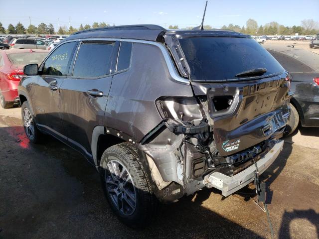 Image 2 of 2017 JEEP COMPASS LATITUDE 2017 with VIN 3C4NJDBB9HT611183