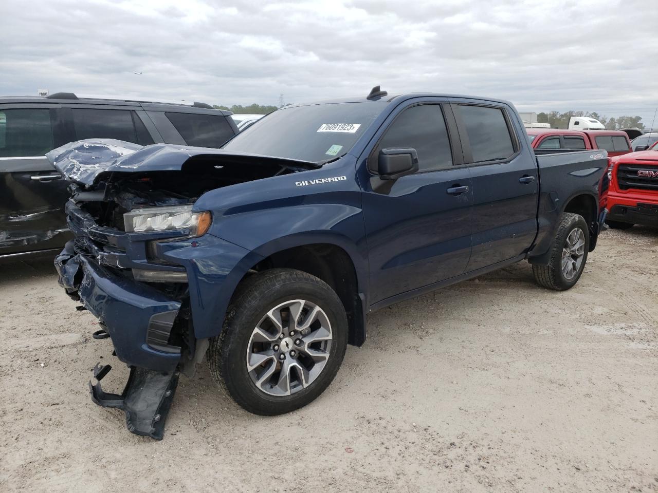 Image 1 of Chevrolet Silverado K1500 Rst 2019 with VIN 1GCUYEED1KZ216215