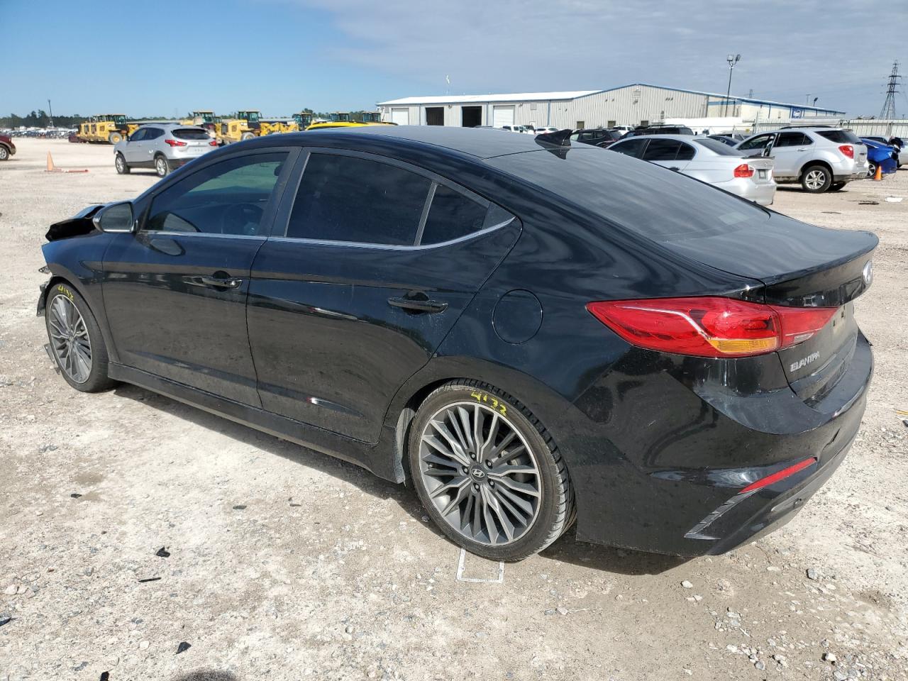 Image 2 of 2018 HYUNDAI ELANTRA SPORT 2018 with VIN KMHD04LB7JU683942