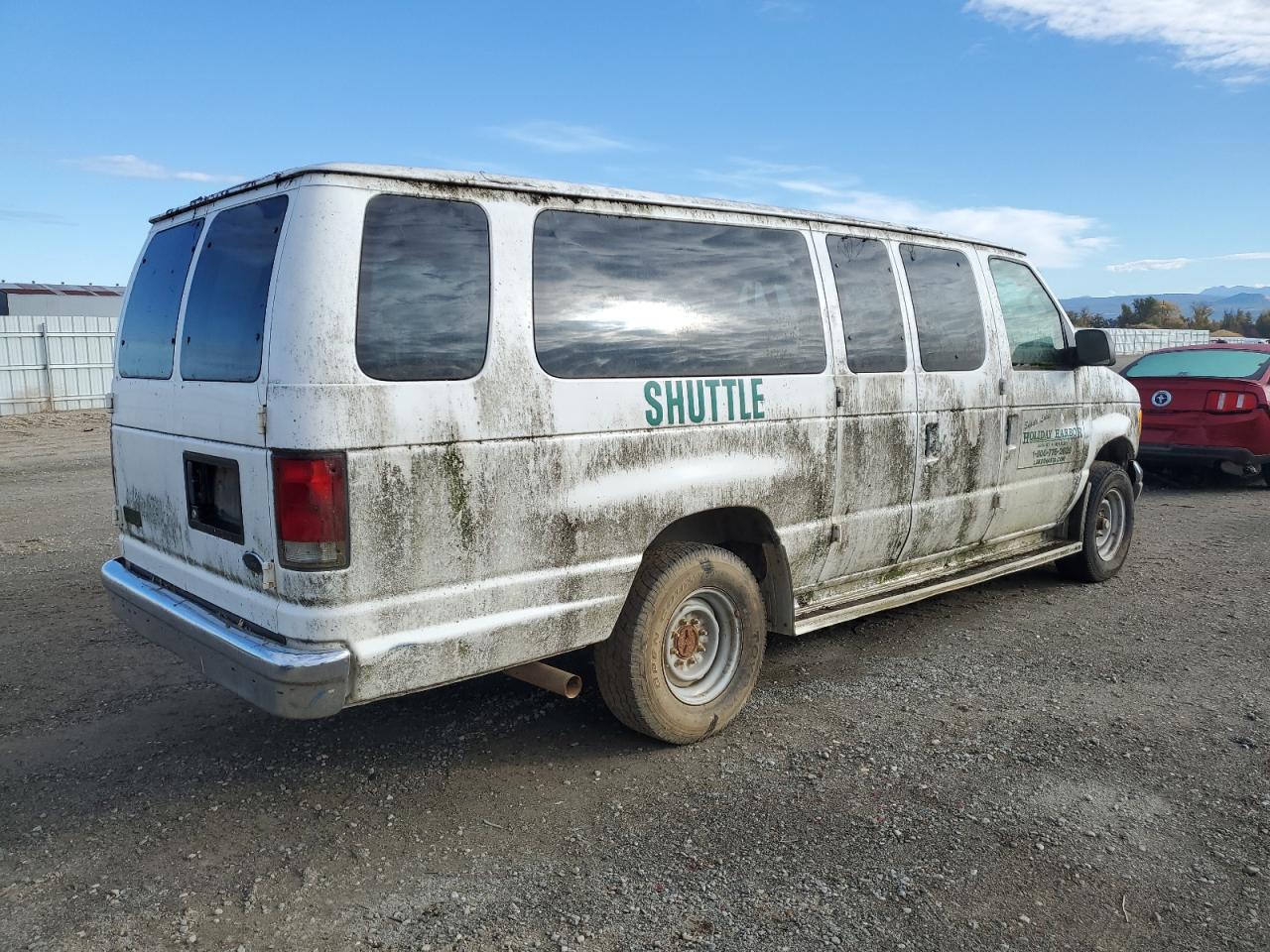 Image 3 of 2001 FORD ECONOLINE E350 SUPER DUTY WAGON 2001 with VIN 1FBSS31S71HB57181