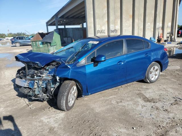 Obraz 1 z 2013 HONDA CIVIC LX 2013 z VIN 19XFB2F57DE208733