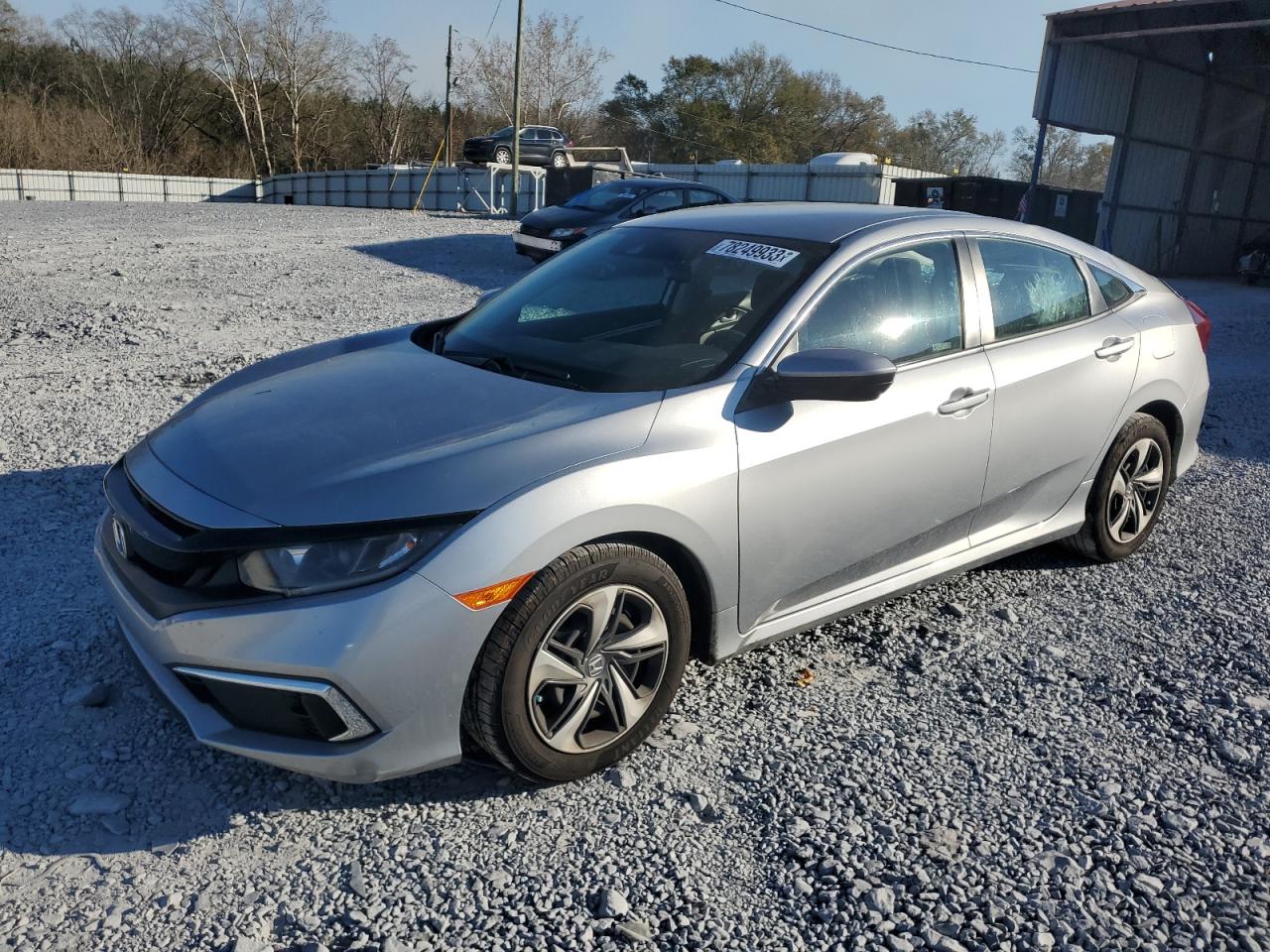 Image 1 of 2020 HONDA CIVIC LX 2020 with VIN 19XFC2F61LE018933