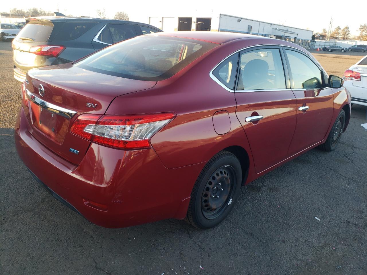 Image 3 of 2014 NISSAN SENTRA S 2014 with VIN 3N1AB7AP4EL622651