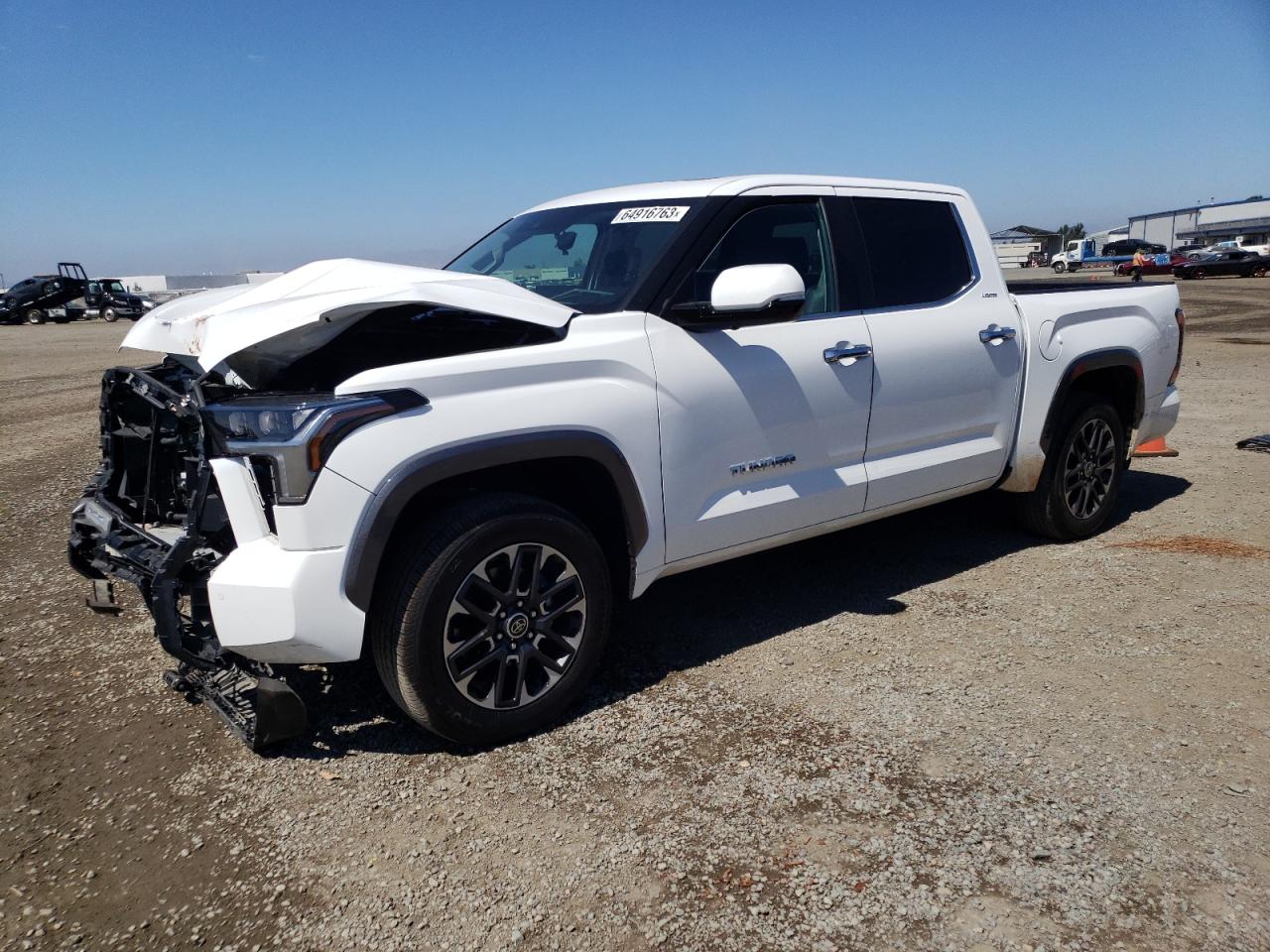 Image 1 of 2023 TOYOTA TUNDRA CREWMAX LIMITED 2023 with VIN 5TFJA5DB6PX066919