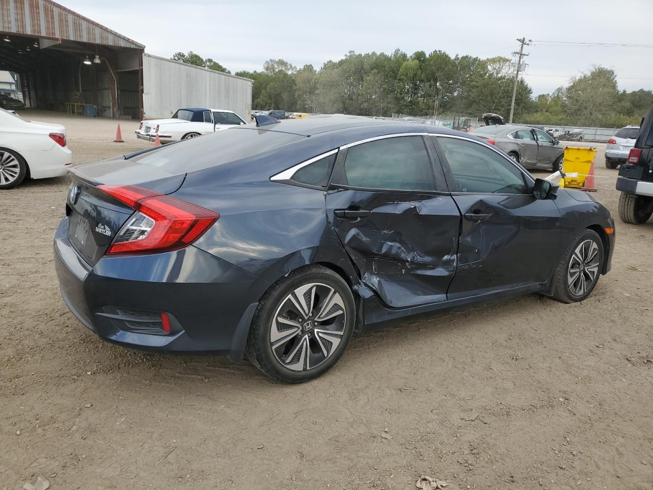 Изображение 3 Honda Civic Exl 2018 с VIN JHMFC1F78JX017003