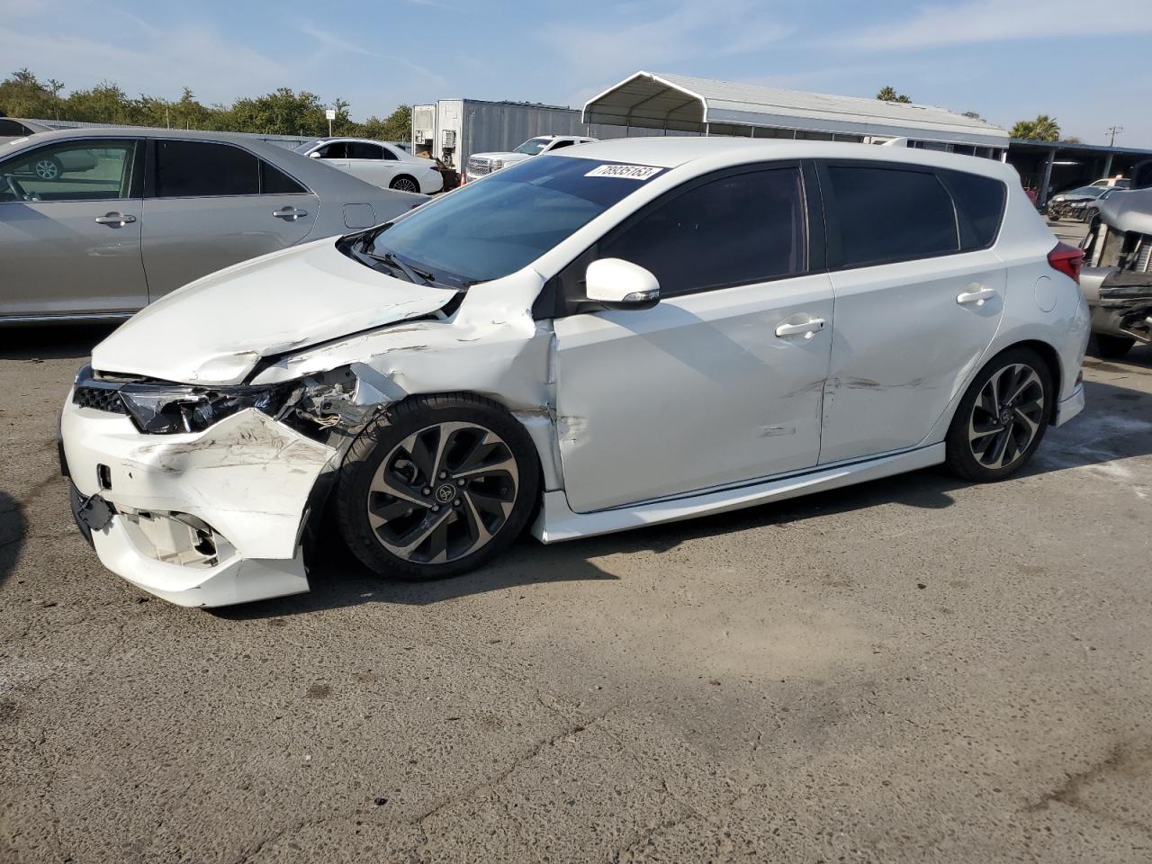 Image 1 of 2018 TOYOTA COROLLA IM  2018 with VIN JTNKARJEXJJ573113