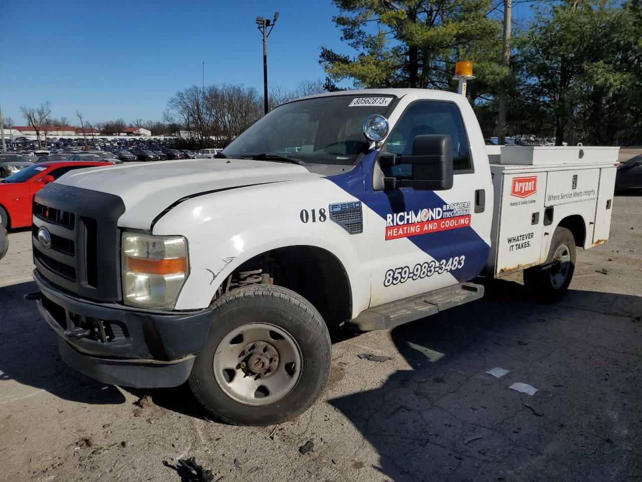 Obraz 1 z 2008 FORD F250 SUPER DUTY 2008 z VIN 1FDNF21568EE31494