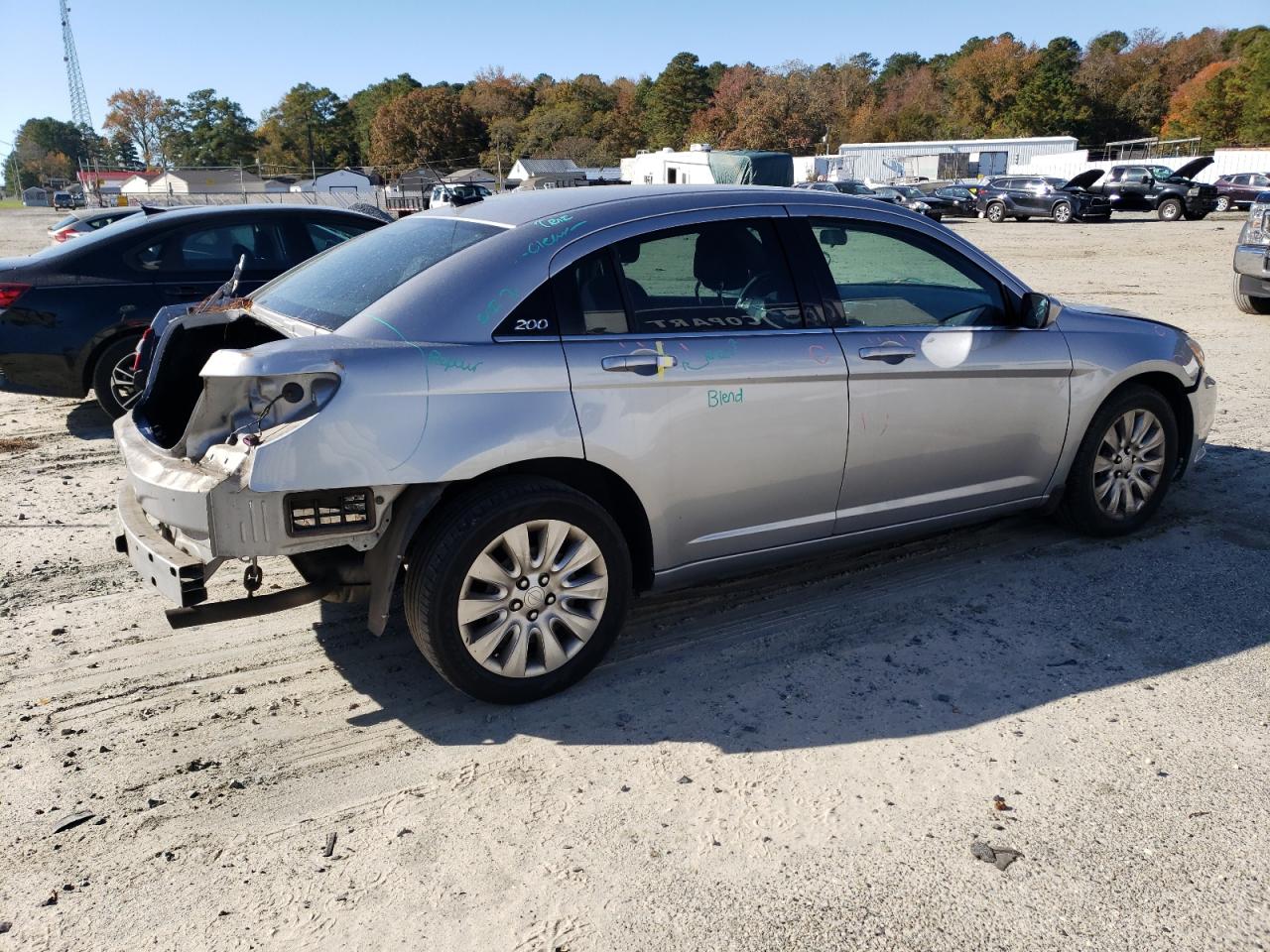 Obraz 3 z 2014 CHRYSLER 200 LX 2014 z VIN 1C3CCBAB0EN231205