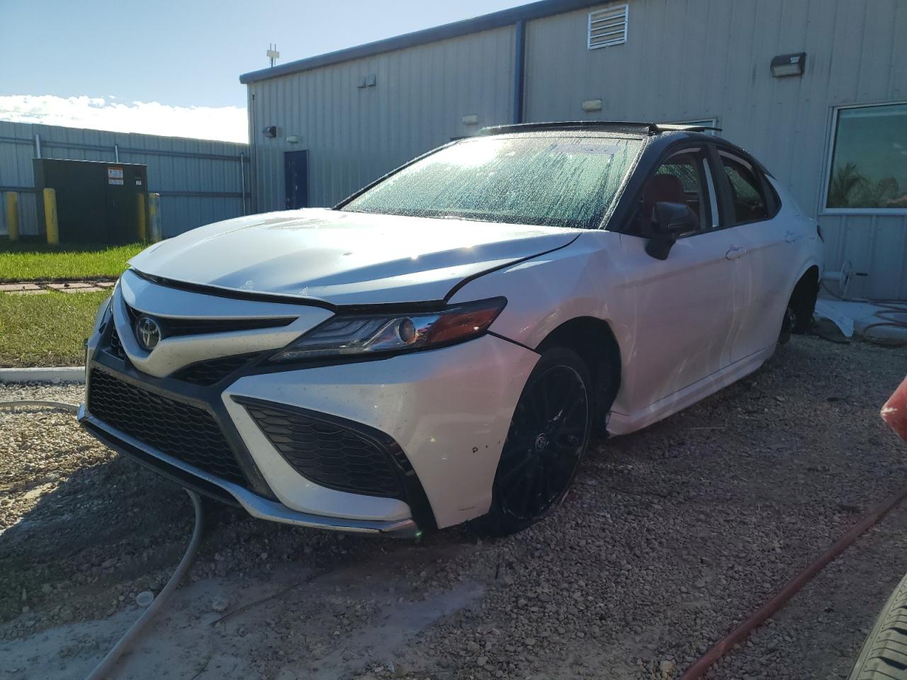 Image 1 of 2022 TOYOTA CAMRY XSE 2022 with VIN 4T1K61AK4NU074658