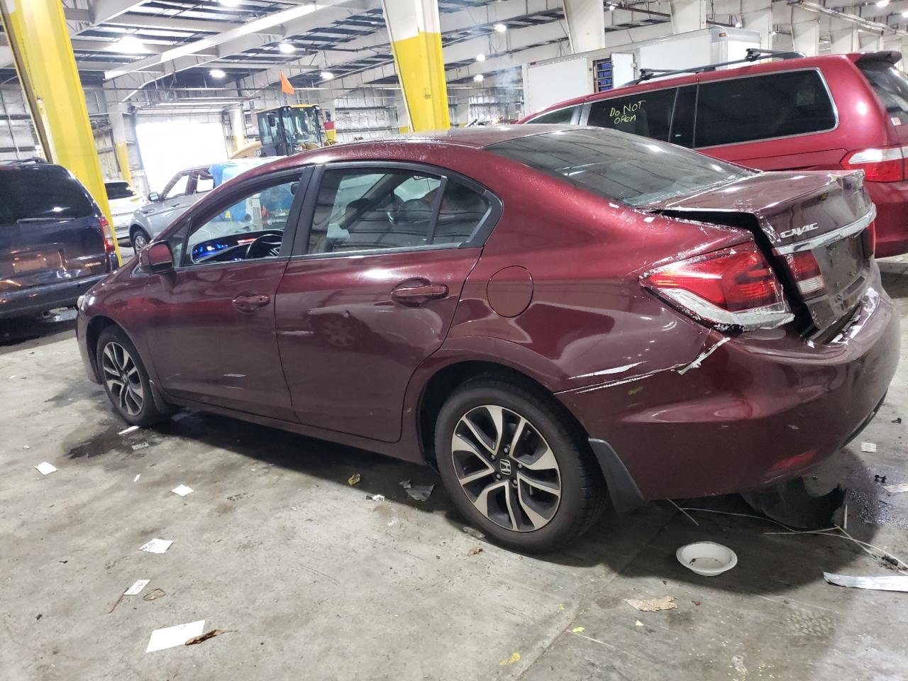 Изображение 2 2013 HONDA CIVIC EXL 2013 с VIN 19XFB2F91DE278098