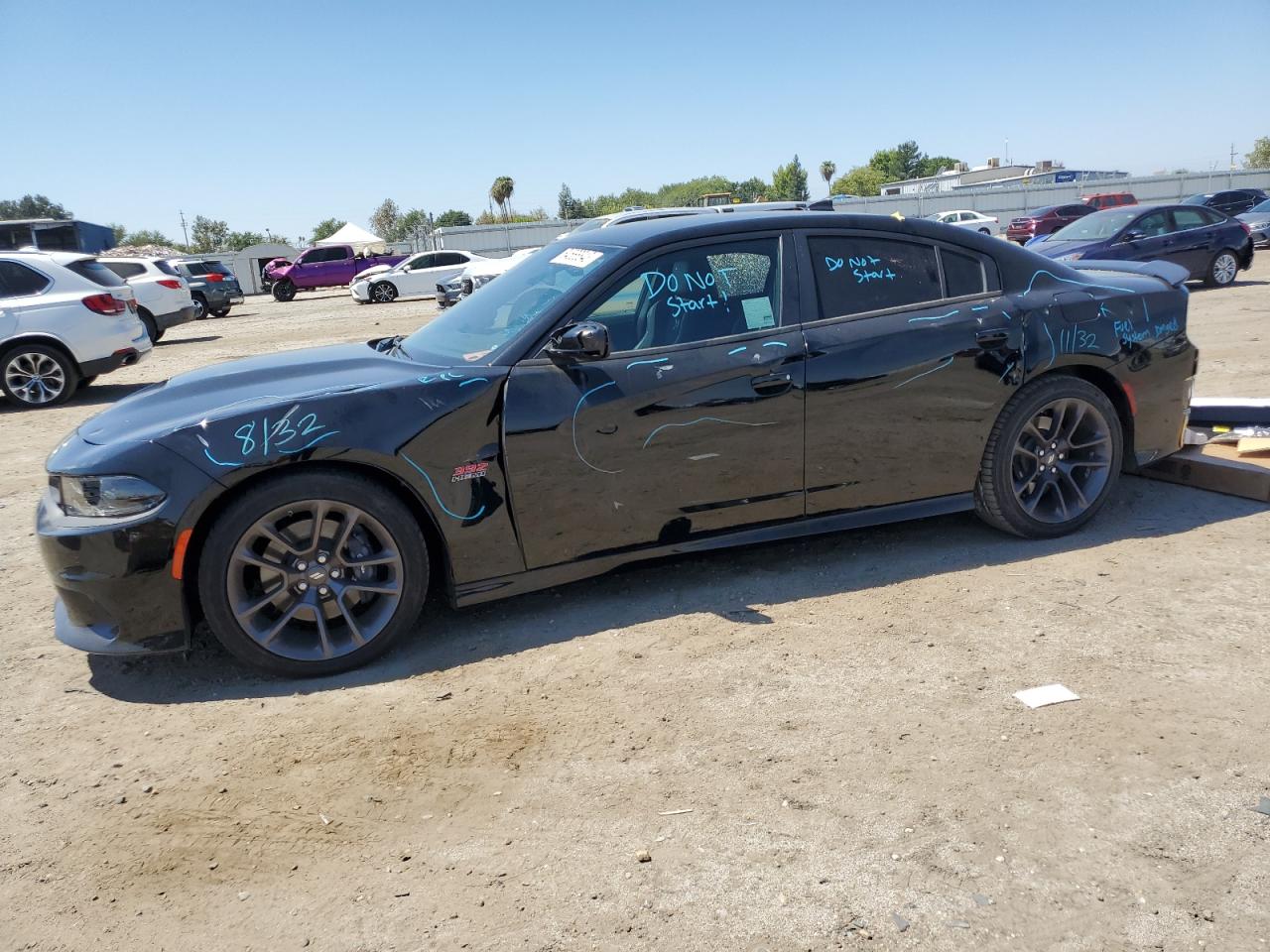 Image 1 of 2022 DODGE CHARGER SCAT PACK 2022 with VIN 2C3CDXGJ5NH101650